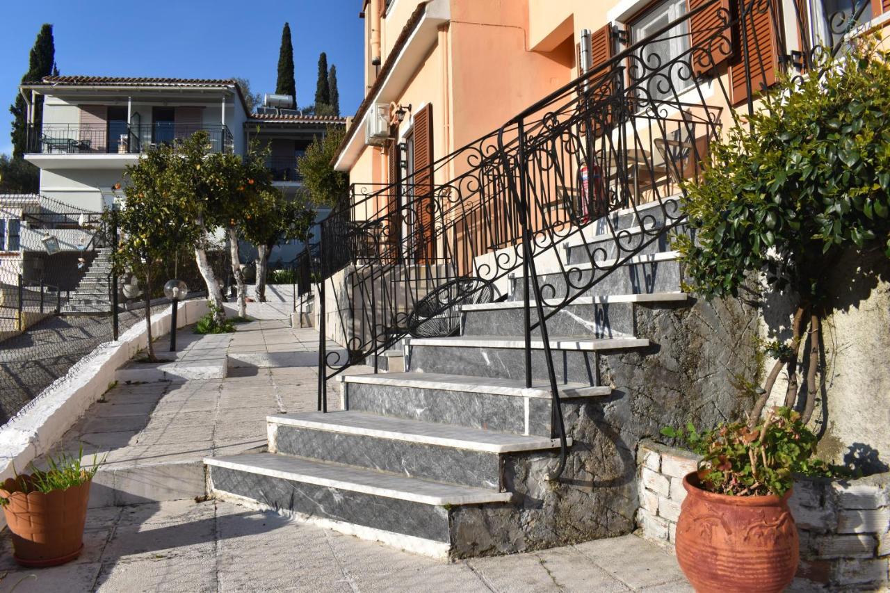 Maison Anna Corfu Holiday Apartments Ypsos Exteriör bild