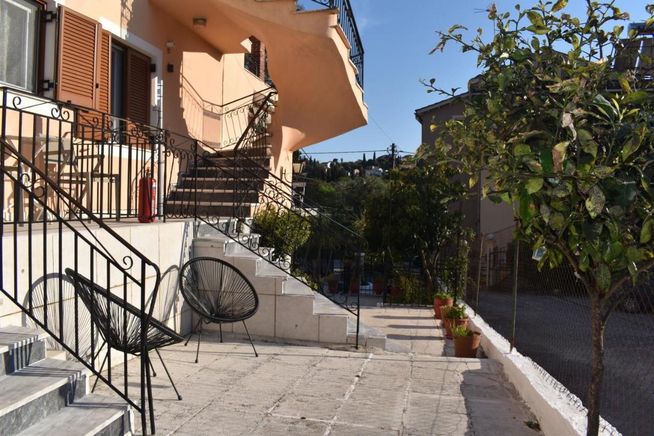 Maison Anna Corfu Holiday Apartments Ypsos Exteriör bild