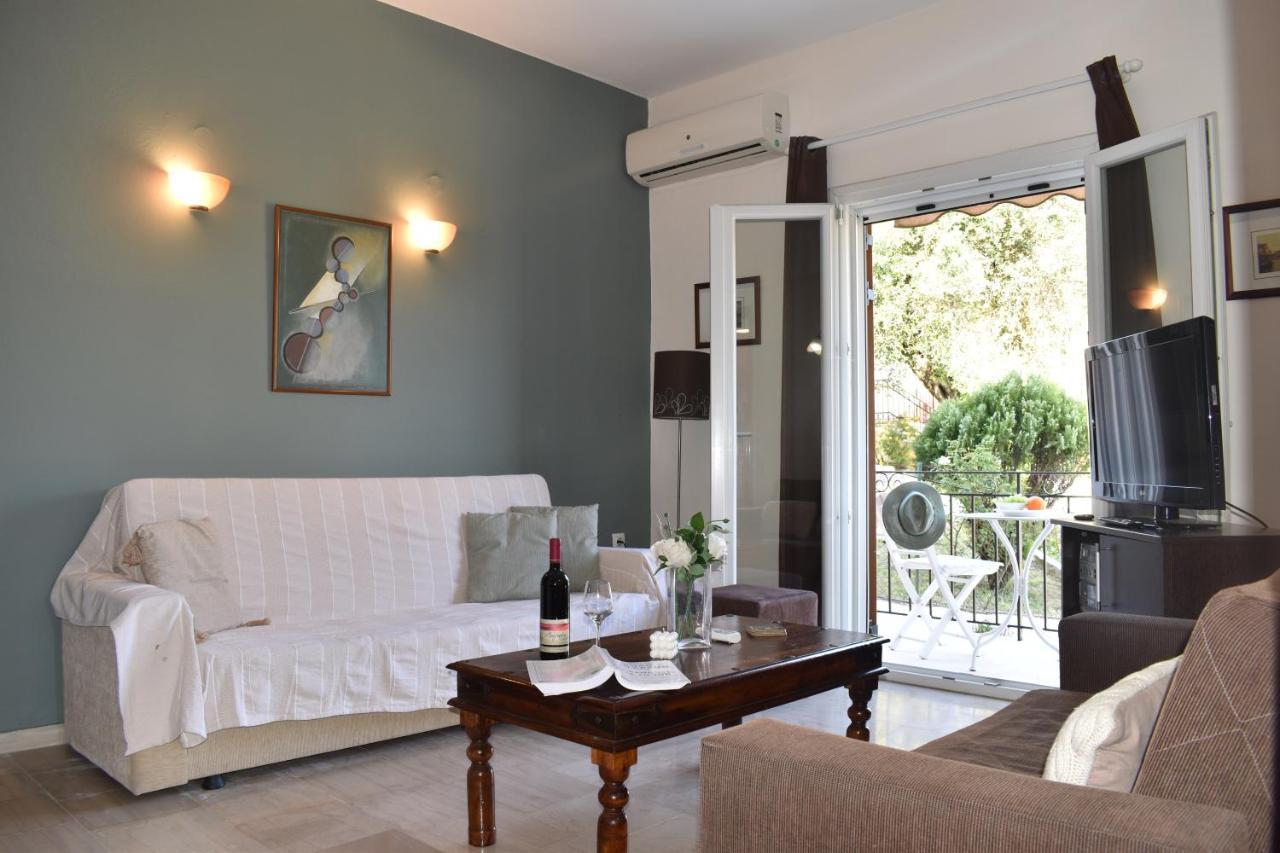 Maison Anna Corfu Holiday Apartments Ypsos Exteriör bild